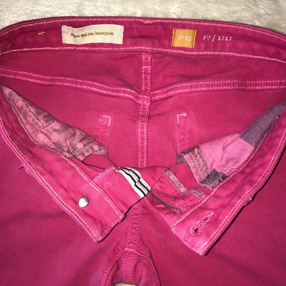 Pilcro by Anthropologie pink denim shorts